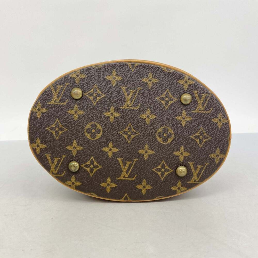 Louis Vuitton Monogram Bucket PM Tote Bag M42238 Brown (Women's) - Picture 3 of 10